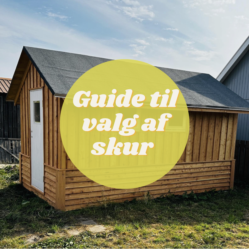 Guide til valg af redskabsskur