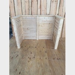 Skraldespandsskjuler - Klinkebebekldning