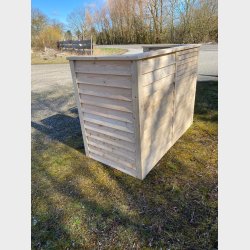 Skraldespandsskjuler - Klinkebebekldning