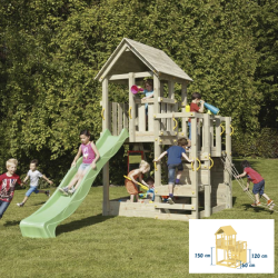 Legetrn Nsehorn med rutsjebane