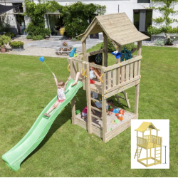 Legetrn Gepard med rutsjebane