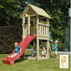 Legetrn Flodhest med rutsjebane