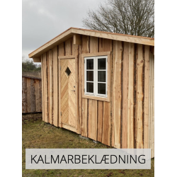 Redskabsskur - Komplet (uden dr og vindue)