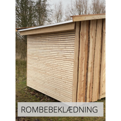 Redskabsskur - Komplet (uden dr og vindue)