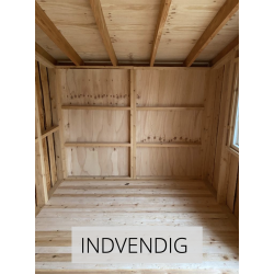 Redskabsskur - Komplet (uden dr og vindue)