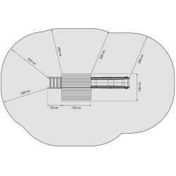 Legetrn Flodhest med rutsjebane
