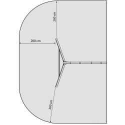 Gyngestativ-udvidelse incl. 2 gynger (udvidelse til legetrn)