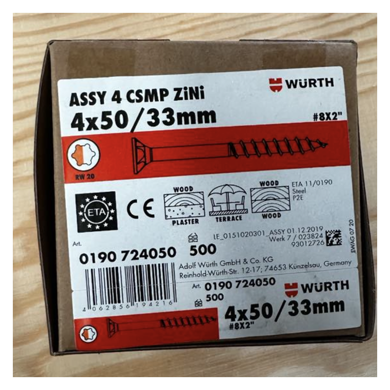 ASSY 4 CSMP Zini - 4x50 / 33mm