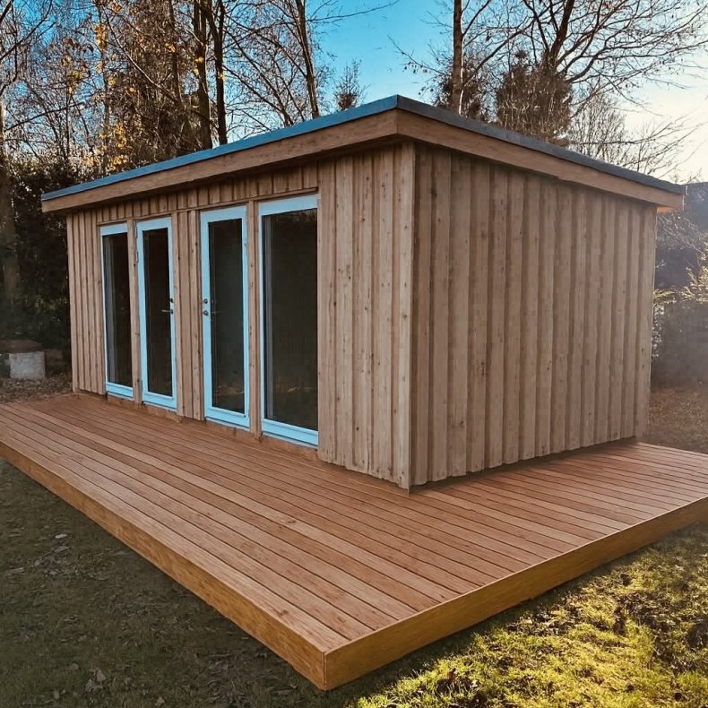 Redskabsskur 3x4,4m - Ensidig