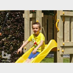 Legetrn Flodhest med rutsjebane